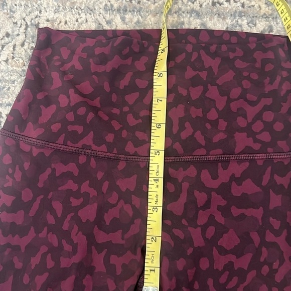 Lululemon Align Leggings Camo Dark Adobe Multi | High-Rise Yoga & Workout Pants - Picture 8 of 11